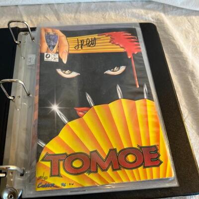 Tomoe Comics Limited Editions Signed Copies Certificate of Authenticity