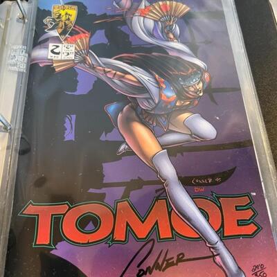 Tomoe Comics Limited Editions Signed Copies Certificate of Authenticity