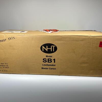 Now Hear This NHT #SB1 Loudspeaker Bookshelf Speakers Set of 4 New in Box