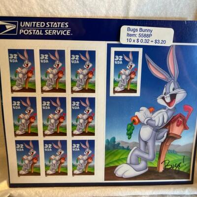 USPS Collectible Bugs Bunny Stamps and More.. New