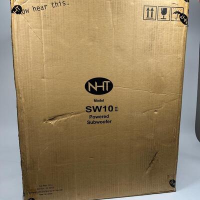 NHT #SW10 Powered Subwoofer Now Hear This Speaker New in Box