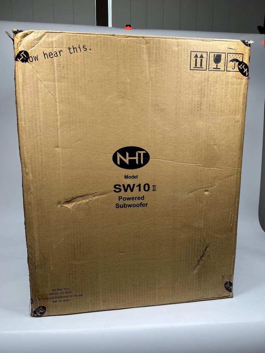 NHT SW10 Powered Subwoofer Now Hear This Speaker New in Box