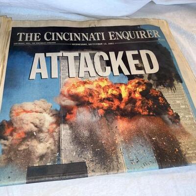 9/11 Newspapers Cincinnati