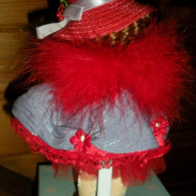 Madame Alexander 8" #41525 Little Miss Red Hat Society Doll. Mint ...