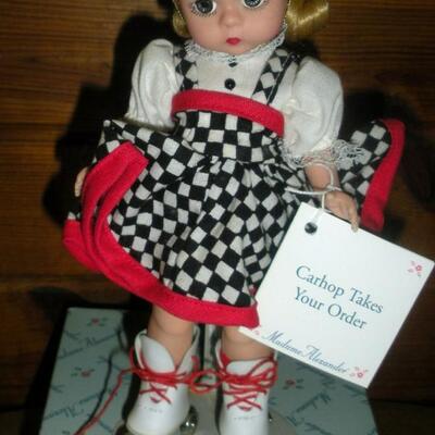 2001 Madame Alexander 8" Car Hop Takes Your Order #17710
