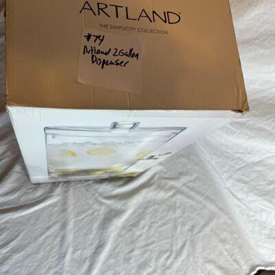 Huge Kitchen Lot Knives, Foodsaver, Iced Tea Pot, Vintage Pans, Straw Holder Can Opener and More