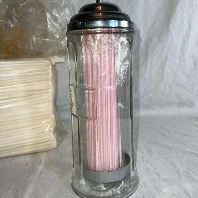 Huge Kitchen Lot Knives, Foodsaver, Iced Tea Pot, Vintage Pans, Straw Holder Can Opener and More