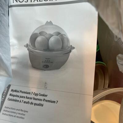 Huge Kitchen Lot Knives, Foodsaver, Iced Tea Pot, Vintage Pans, Straw Holder Can Opener and More