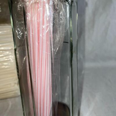 Huge Kitchen Lot Knives, Foodsaver, Iced Tea Pot, Vintage Pans, Straw Holder Can Opener and More