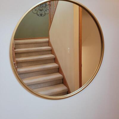 Round Hallway Mirror