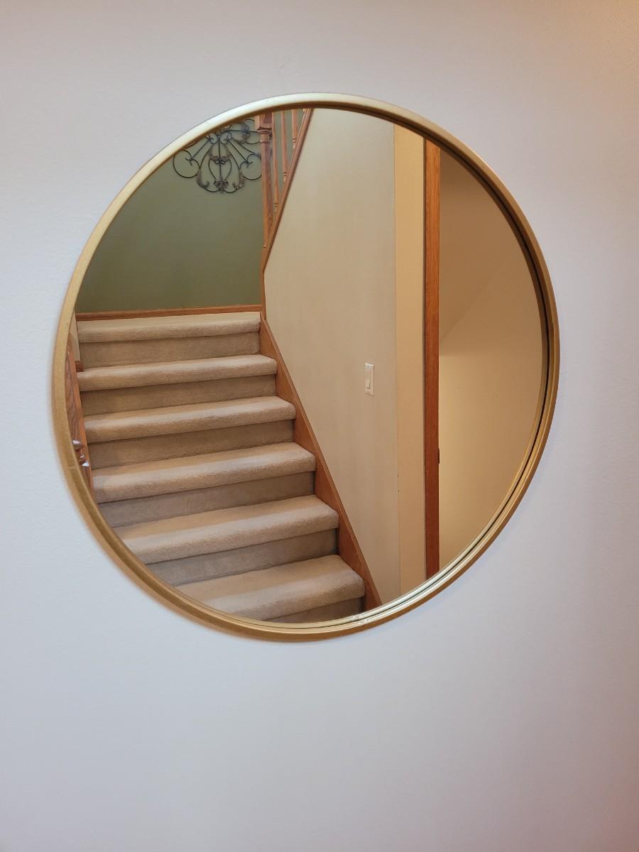Round Hallway Mirror