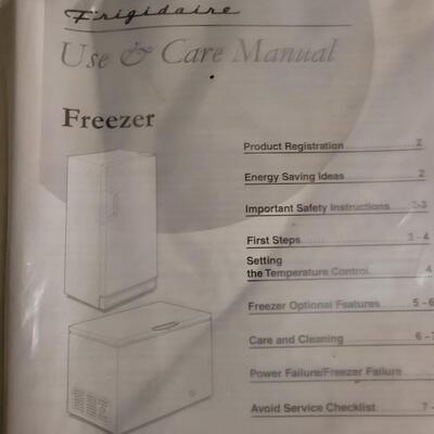 Frigidaire Freezer filled with Meat