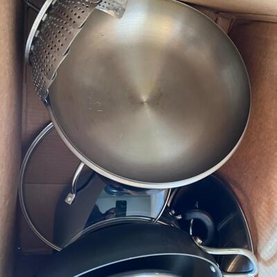 Huge Lot of Pots and Pans OrGreenic, Cast Iron