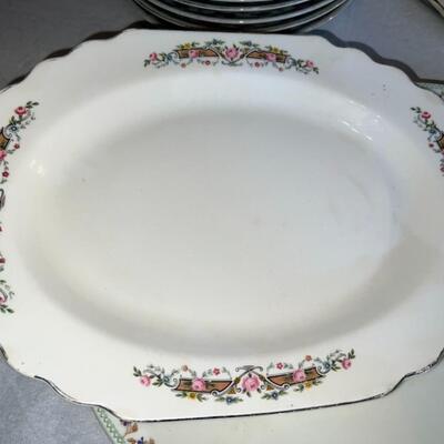 Huge Lot of Random Vintage/Antique Dishware/Glassware Happy Birthday Cake Plate