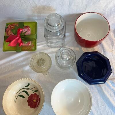 Huge Lot of Random Vintage/Antique Dishware/Glassware Happy Birthday Cake Plate