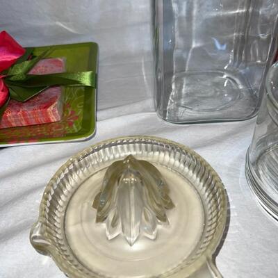 Huge Lot of Random Vintage/Antique Dishware/Glassware Happy Birthday Cake Plate
