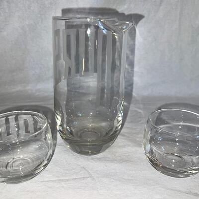 Huge Lot of Random Vintage/Antique Dishware/Glassware Happy Birthday Cake Plate
