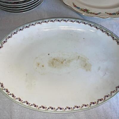 Huge Lot of Random Vintage/Antique Dishware/Glassware Happy Birthday Cake Plate