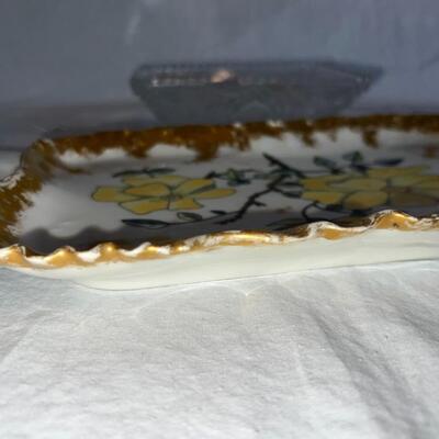 Huge Lot of Random Vintage/Antique Dishware/Glassware Happy Birthday Cake Plate