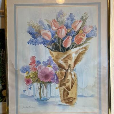 Large Frame and Print Lot