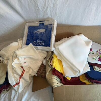 Big Lot of Table Cloths and Sets