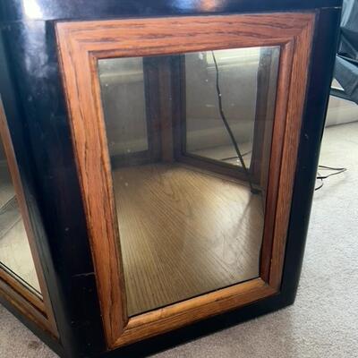 Lighted Shadow Box End Table