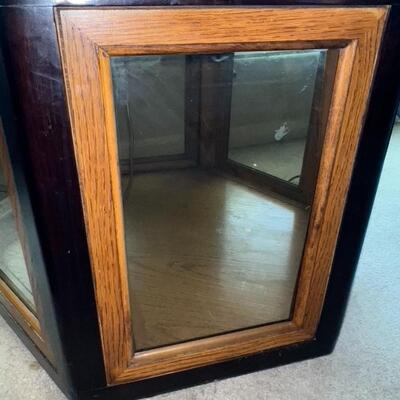 Lighted Shadow Box End Table