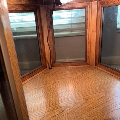 Lighted Shadow Box End Table