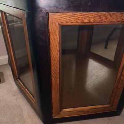 Lighted Shadow Box End Table