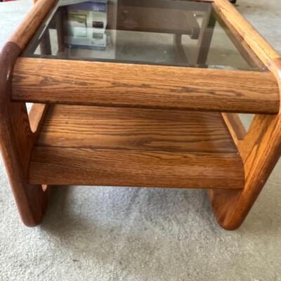 2 Mid Century Danish Wooden End Tables and Coffee Table