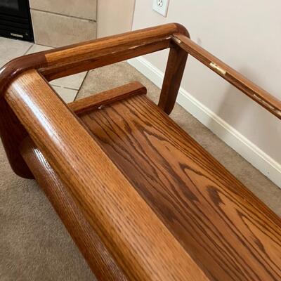 2 Mid Century Danish Wooden End Tables and Coffee Table