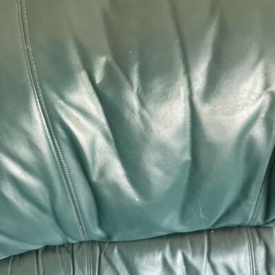 Green Couch and Recliner