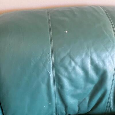 Green Couch and Recliner