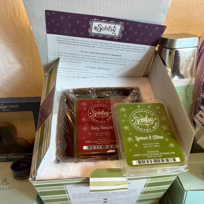 Scentsy/Partylite Candles, Candleholders, Incense