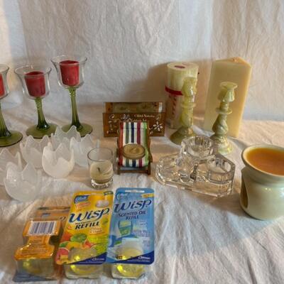 Scentsy/Partylite Candles, Candleholders, Incense