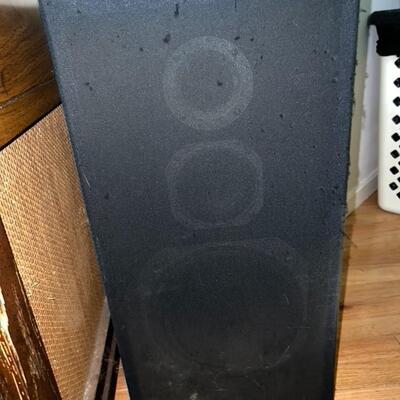 Record Player Cabinet w/ Sony Stereo Audio - Technica Record Player