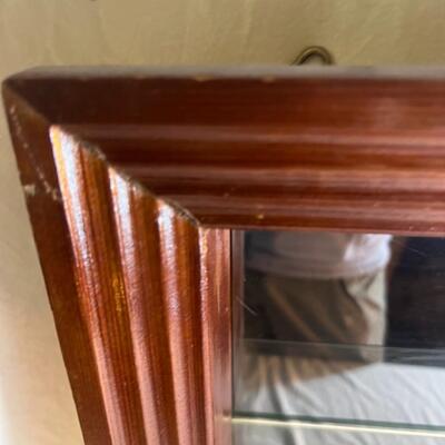 Hanging Wall Mirror/Shelf
