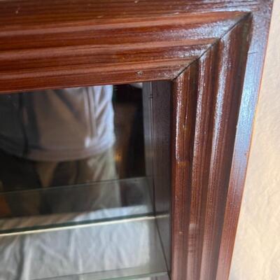 Hanging Wall Mirror/Shelf