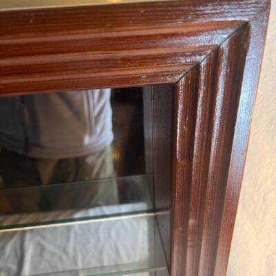 Hanging Wall Mirror/Shelf
