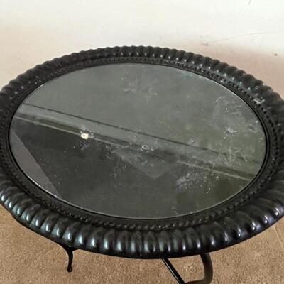 2 Metal Decorative Tables