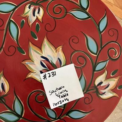 2 Metal Decorative Tables