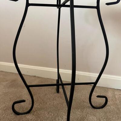 2 Metal Decorative Tables