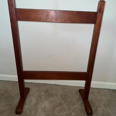 Wooden Quilt Rack