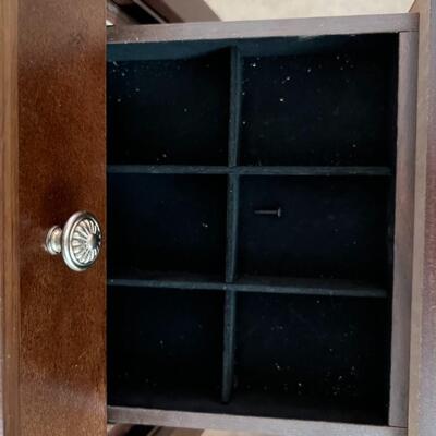 Wooden Standing Jewelry Box Linon Home Decor