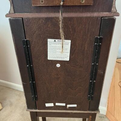 Wooden Standing Jewelry Box Linon Home Decor