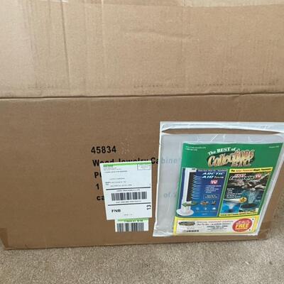Walnut Jewlery Cabinet Brand New In Box