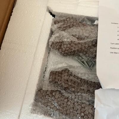 Walnut Jewlery Cabinet Brand New In Box