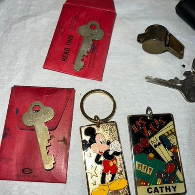 Key Chains With Keys and Locks