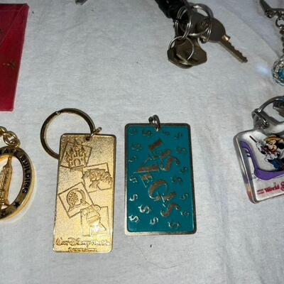 Key Chains With Keys and Locks