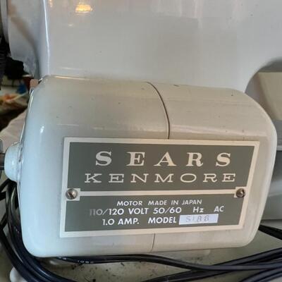 Vintage Sears Kenmore Sewing Machine w/ Extras Made in Japan